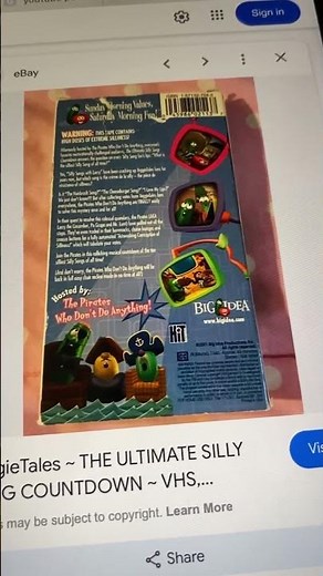VeggieTales The Ultimate Silly Song Countdown (2001) VHS