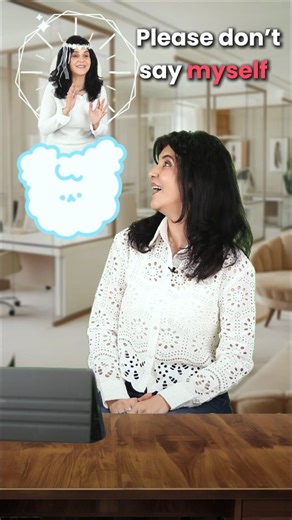 Chetna Vasishth on Instagram: "Job interview tomorrow? 😬 Let’s make sure you sound fluent and confident, not nervous and confused! Contact me at chetna@chetchat.in Here are a few common English mistakes I hear ALL the time in interviews 👇 🗣 Don’t say: “Myself Sochna Kapoor” ✅ Say: “I’m Sochna Kapoor” or “My name is Sochna Kapoor.” 🏙 Don’t say: “I belong to Delhi” ✅ Say: “I’m from Delhi.” (You belong to a family, not a city! 😉) ⌛ Don’t say: “I’m working since two years” ✅ Say: “I’ve been wor