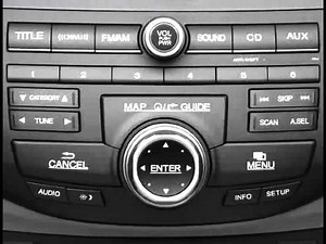 How to use Navigation System in the 2010 Honda Accord