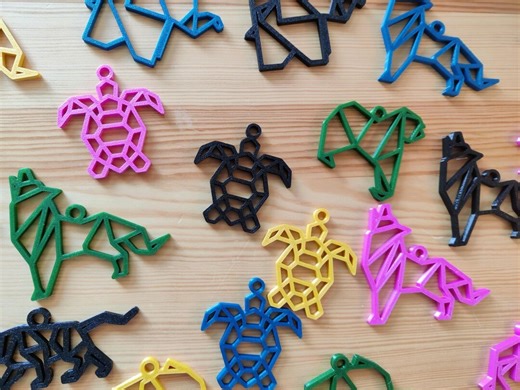 Animal Keychains - Animaz - Etsy