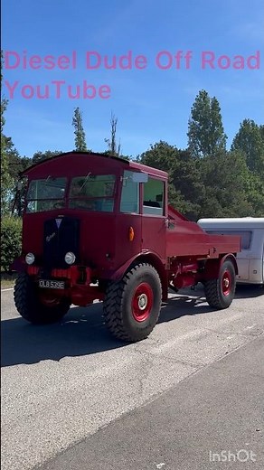 The 41st AEC Society Annual Rally 2026. Vehicles leaving the event.