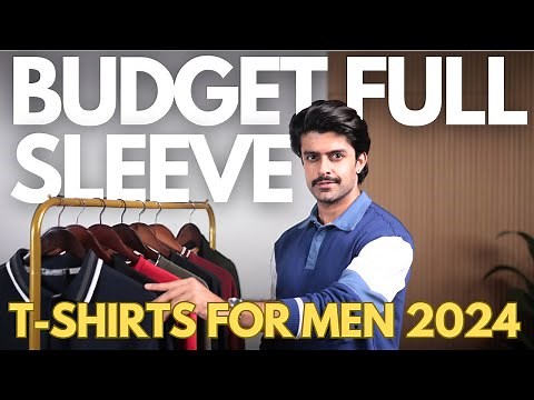 BUDGET FULL SLEEVES T-SHIRT FOR MEN