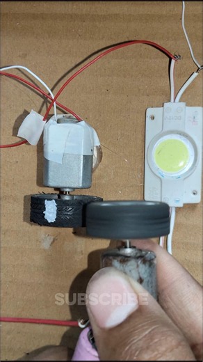 Generate Electricity with DC Motor • DIY Power Generator