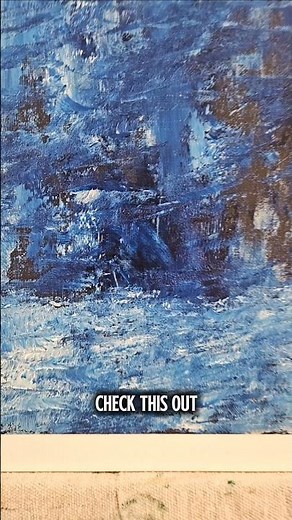 Turbulent Seas | Abstract Expressionist Oil Landscape Painting