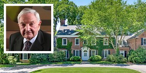 See Inside David Rockefeller's Stately Westchester Country House