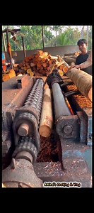 14K views · 47 reactions | দেখুন এই কাঠের মেশিনটি আপনাকে অবাক করবে  #viralreels #fbreels #trees #machine | Amina's Cooking & Vlog | Facebook