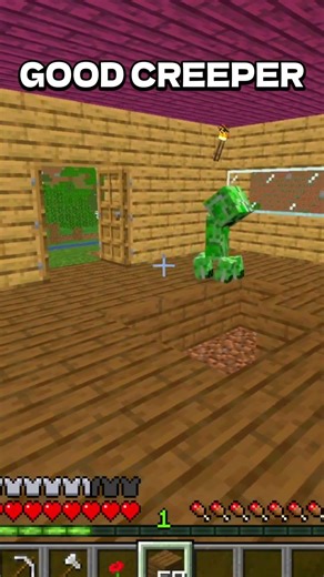 Good Creeper #minecraft #shorts #memes