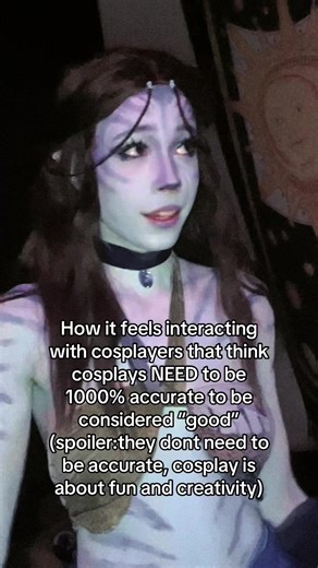 I cannot STAND people like this. If you want YOUR cosplay to be a 1:1 recreation that’s lovely and you can go ahead and do that, but let other cosplayers have fun and make their own interpretations, its literally playing dress up. Half the time I don’t even think they’re cosplayers, just people that consume cosplayers content and feel it should all be catered to how they want it #avatarthelastairbender #avatarthewayofwater #katara #kataracosplay #atlacosplay