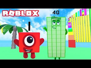 [NEW] Numberblocks OBBY Levels 1-40 | Roblox