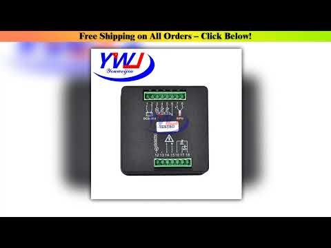 MEBAY GM51H Diesel Engine Multi Function Digital Meter Panel Monitoring Battery Voltage Hours Fuel