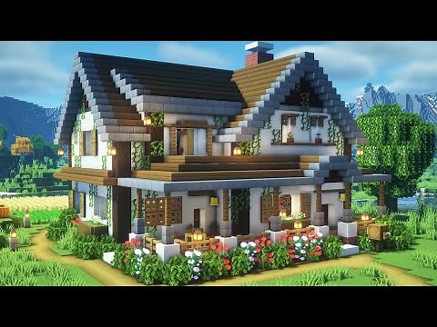 Minecraft | How to build a Survival Farmhouse