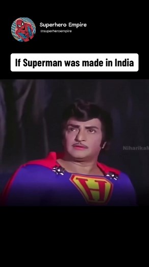 If Superman was made in India😂 #bollywood #bollywoodsong #india #indian #desi #hindu #brown #indiatiktok #tiktokindia #superman
