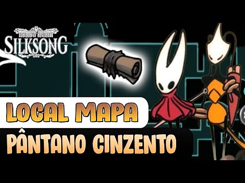 GREY SWAMP MAP - Where to find SHAKRA! Hollow Knight: Silksong