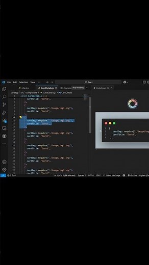 save this Extension, code into snap in VS Code #codingshorts #visualeditor #coding