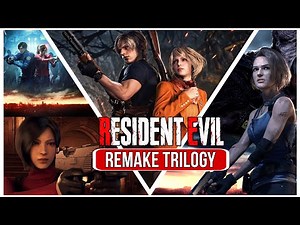 Resident Evil Remake Trilogy - All Cutscenes Full Movie No Commentary (4K)
