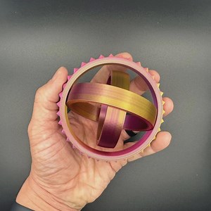 3D Print File - Eclipse Spiky Gyro: 3 Sizes | Fidget Spinner (3mf and Stl File) - Etsy