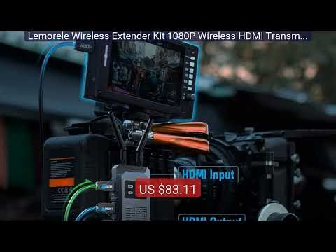 Lemorele Wireless Extender Kit 1080P Wireless HDMI Transmitter... — Best Buy 2026 | Great Quality!