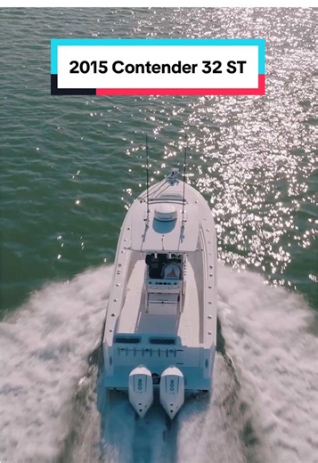 NEW LISTING! 2015 Contender 32 ST. Twin Mercury V8 300 HP outboards. List price: $249,000 This well-equipped center console is built to run hard offshore while still offering comfort for family and guests, with a clean, open layout and premium features throughout. Contact us for more information! Listed by Silver King Yachts - Jordan Ganey