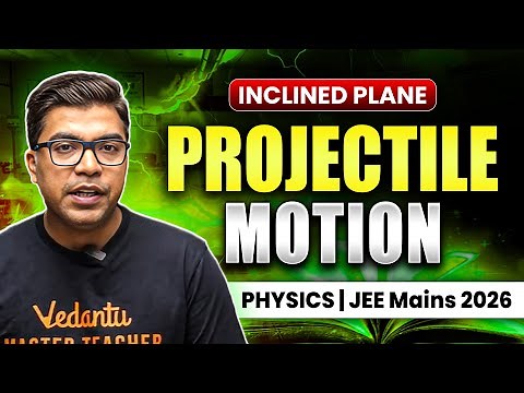 Projectile on an Inclined Plane 🏹 | JEE Mains 2025 🚀 | AP Sir Physics