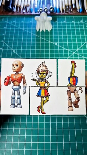 💢PaperArt💙#art #diy #papercraft#toys #puzzle #drawing #disney #art#sticker #brainrot #toymaker
