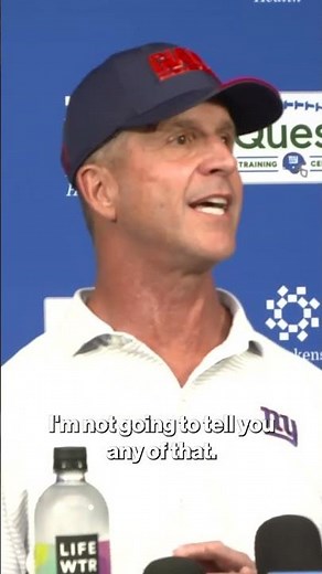 "So we can make it great and have a great press conference, or we can make it uncomfortable" 😳