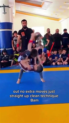 Kid SHOCKS Everyone With This INSANE Wrestling Move! 🤯🔥 #shorts