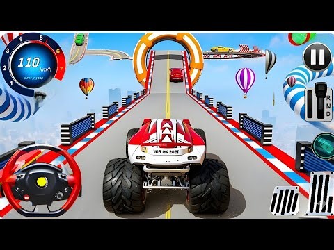 Monster Truck Mega Ramp Impossible Drive | Monster Truck Mega Ramp Racing | Android Gameplay
