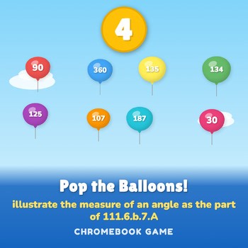 4th Grade Angles Math Game | Math Center Activity