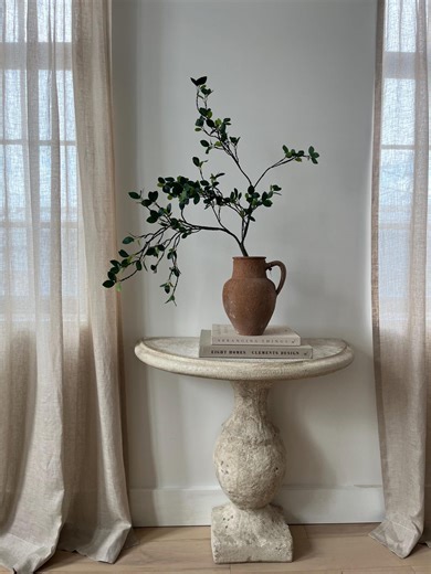 Handmade Vintage Turkish Vase, Rustic Terracotta Pottery Vessel, Small Vintage Vase, Rustic Home Decor - Etsy