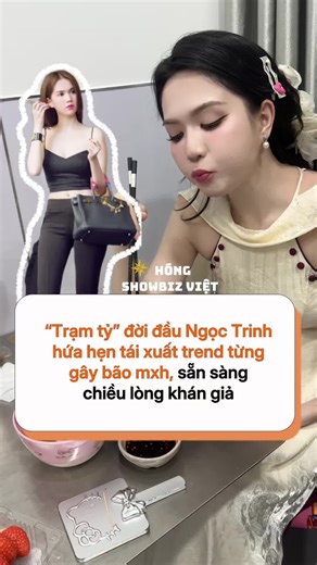 “Trạm tỷ” đời đầu Ngọc Trinh hứa hẹn tái xuất trend từng gây bão mxh, sẵn sàng chiều lòng khán giả #ngoctrinh #ngoctrinhlivestream #hongshowbizviet #sgsmedia