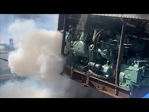 Will the detroit diesel 671 start with good batteries? 1st start after engine swap