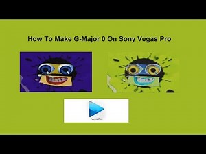 How To Make G Major 0 On Sony Vegas Pro