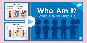 Let's Meet People Who Help Us! Who Am I? PowerPoint Game