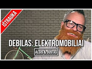 Algis ir Justas: Debilas: Elektromobilių Savininkų Suvažiavimas Gamtoje TEASER