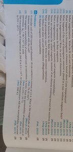 (8) Define magnetization. Write its SI unit and dimensions.(Ju... | Filo