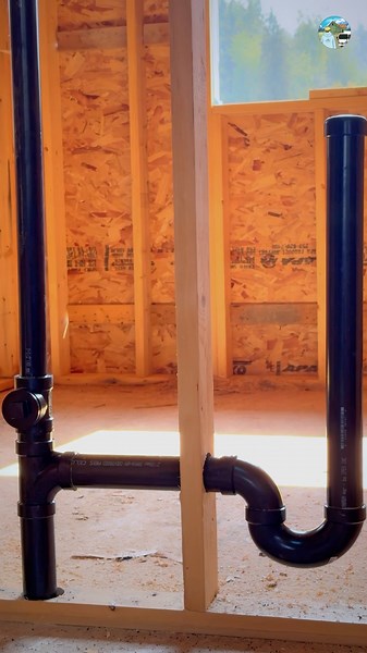 Stacking Laundry Drain Installation #shorts