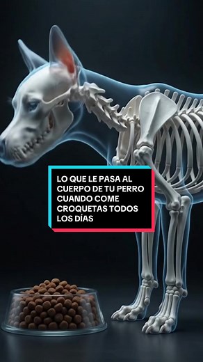 Qué le pasa al cuerpo de tu perro si come croquetas todos los días