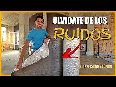 💥 How to acoustically and thermally insulate a room, wall, ceiling, house with multi-layer insula...