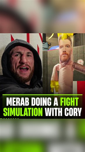 MMA Pros Pick on Instagram: "Merab has an inflatable tube man with the face of Cory Sandhagen in his garage. 😂 via: @ufc"