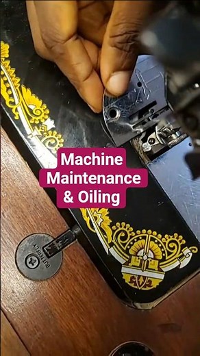 Live highlight Sewing machine oiling & maintenance
