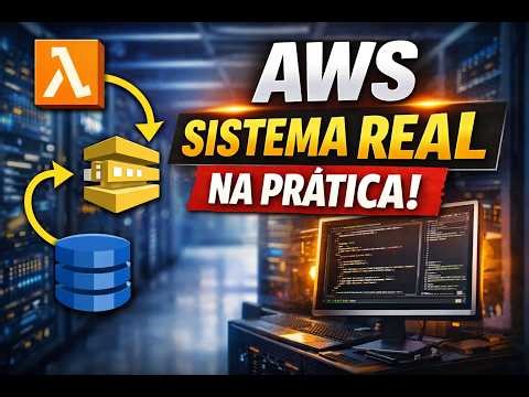 Como funciona um sistema REAL na AWS (Lambda + SQS + DynamoDB)