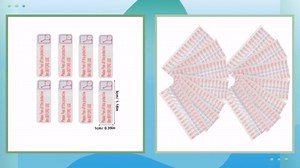 3000pcs Protective Film Reminder Sticker Self-Adhesive Peel Off Guide Labels for Removal Synthetic High Adhesion for Smooth Surfaces