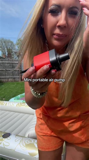 Mini Portable Air Pump: Tiny But Mighty! #TikTokShop