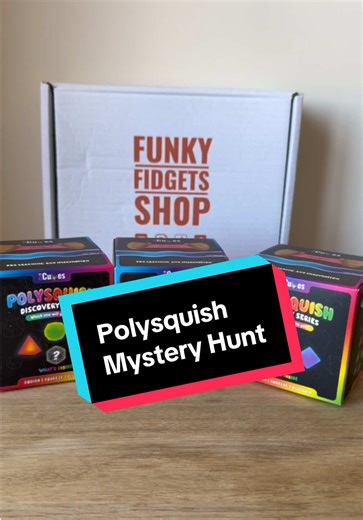 Unboxing Polysquish Blind Boxes from Funky Fidgets Shop