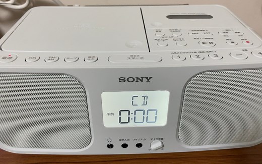 安利向- CD机使用与试听（索尼CFD-S401）