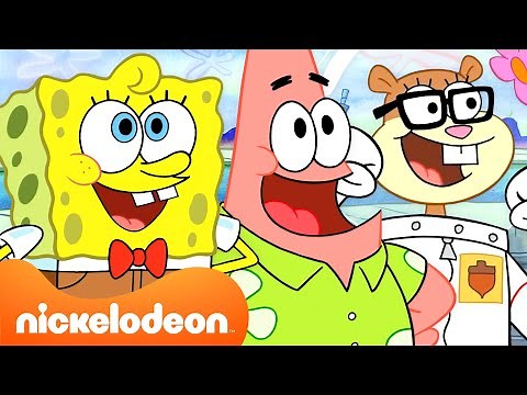 60 دقيقة مع شخصيات سبونج بوب في عرض باتريك! 🎉 | برنامج بسيط نجم | Nickelodeon Arabia
