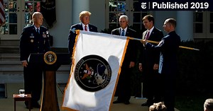 Trump Authorizes a Space Command. Next, He Wants a Space Force.
