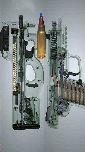 The FN 5.7×28mm was developed in conjunction with the FN P90 and the FN Five-seven pistol #P90 #FN57