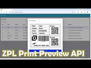 How to Create Dynamic ZPL Labels in Node-RED with Print Preview