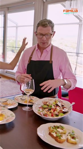 Ensalada fabulosa: Prosciutto, higos y queso perfecto